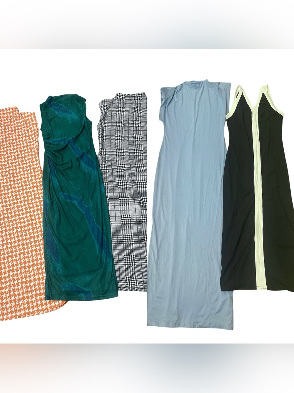 Mixed 5 pc Women's Midi Maxi Business Dress Bundle